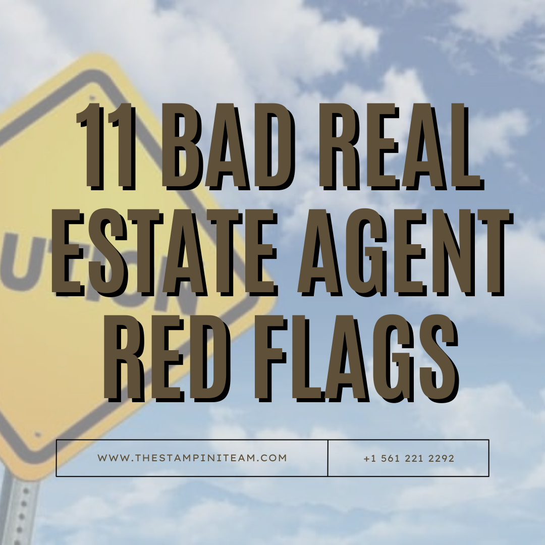 Real Estate Agent Red Flags know this before buying a home